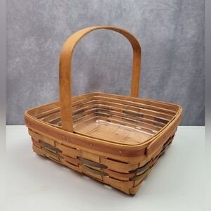 Longaberger bread picnic Basket
